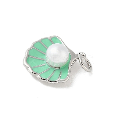 Brass Enamel Pendants KK-B148-03P-03-1