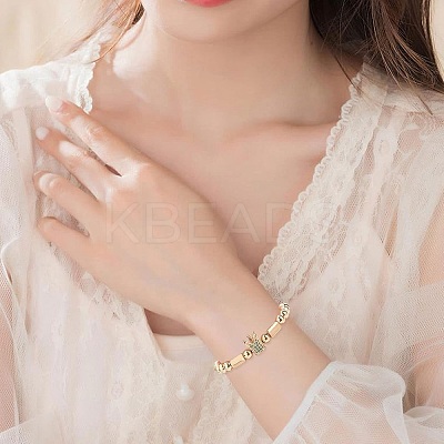 60Pcs Brass Beads KK-NB0001-51G-1