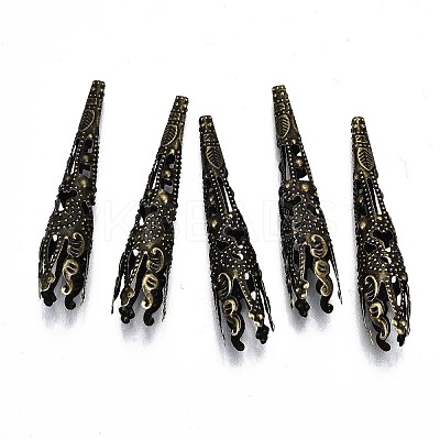 Tibetan Style Iron Bead Cones LS-X-IFIN-049Y-01AB-NR-1