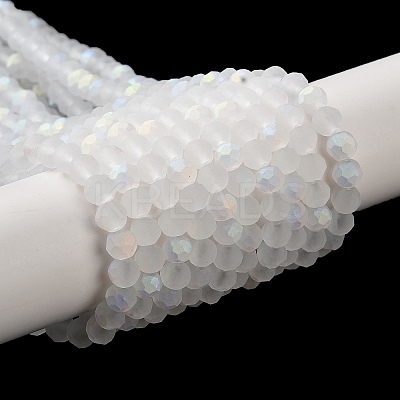 Transparent Glass Beads Strands EGLA-A034-T4mm-MB19-1