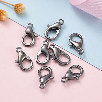 Zinc Alloy Lobster Claw Clasps LS-X-E105-B-1