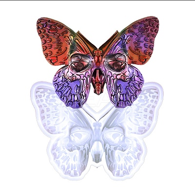 Butterfly Food Grade Silicone Halloween Pendant Decration Molds SIMO-PW0006-055-1