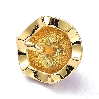 Real 18K Gold Plated Brass Charms KK-L188-24G-06-1