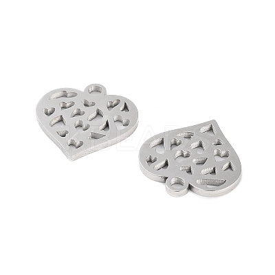 Non-Tarnish 316 Stainless Steel Charms STAS-C096-12C-P-1