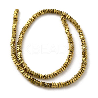 Electroplate Non-magnetic Synthetic Hematite Beads Strands G-J224B-06-1
