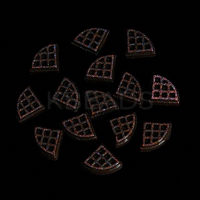 Luminous Resin Imitation Chocolate Decoden Cabochons RESI-K036-28F-02-1