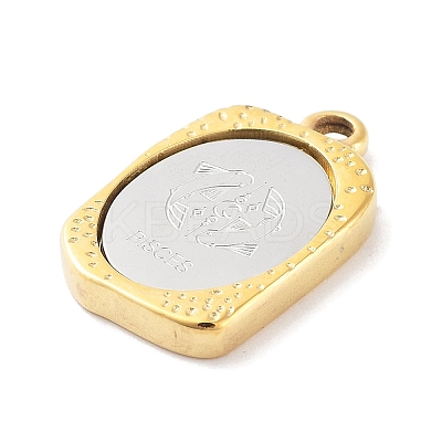 304 Stainless Steel Pendants LS-STAS-F303-A12-1