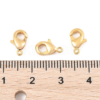 SHEGRACE Brass Lobster Claw Clasps XGR0009G-03G-1