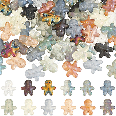 120Pcs 12 Colors Electroplate Glass Beads EGLA-SC0001-30-1
