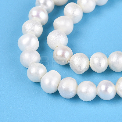 Natural Cultured Freshwater Pearl Beads Strands PEAR-N013-04G-1