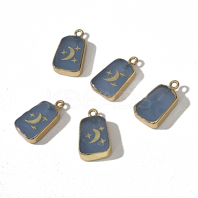 Dyed & Heated Natural Blue Aventurine Pendants PW-WGDB12E-03-1