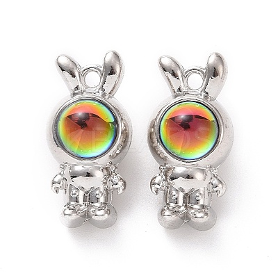 Resin Pendants FIND-H041-16P-B-1