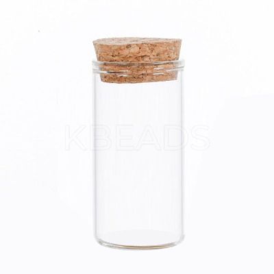 Mini High Borosilicate Glass Bottle Bead Containers BOTT-PW0001-262C-1