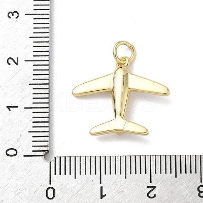 Brass Enamel Pendants KK-B155-10G-03-1
