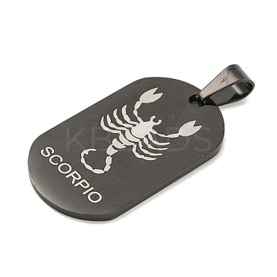 316 Surgical Stainless Steel Pendants STAS-E212-123EB-01-1
