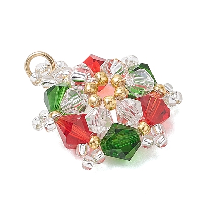 Glass Pendants PALLOY-MZ01026-1
