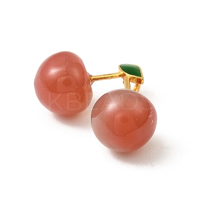 Natural Agate Pendants KK-K304-01G-1
