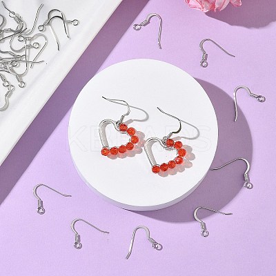 SHEGRACE Brass Earring Hooks XGR0139P-152P-1
