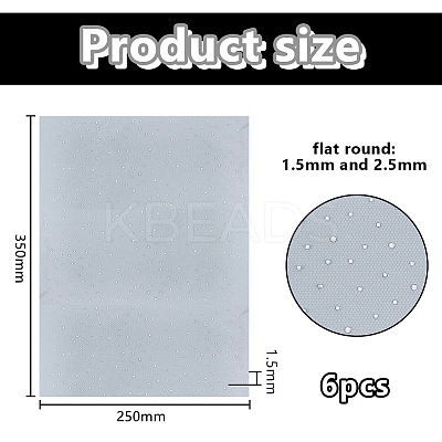 Glitter Crystal Hotfix Rhinestone RGLA-WH0003-02-1