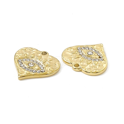 PVD Vacuum Plating 201 Stainless Steel Charms STAS-J401-VC712-1