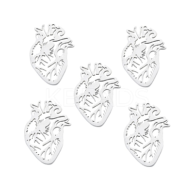 Non-Tarnish 201 Stainless Steel Pendants STAS-N090-LA905-1-1