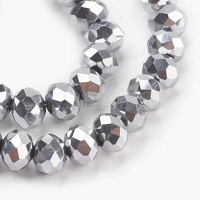 Electroplate Glass Beads Strands LS-GLAA-K027-FP-A02-1