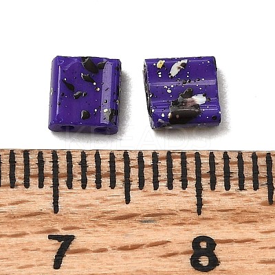 2-Hole Opaque Glass Seed Beads SEED-S023-30C-25-1
