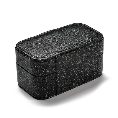 PU Imitation Leather Jewelry Box LBOX-E001-01C-1
