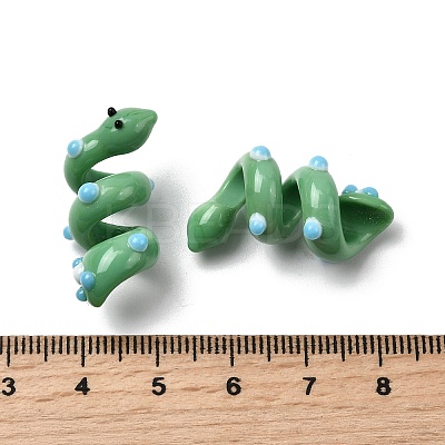 Handmade Lampwork Enamel Beads LAMP-K039-35C-1