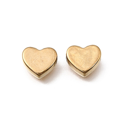 Valentine's Day 304 Stainless Steel Spacer Beads STAS-L315-075G-09-1