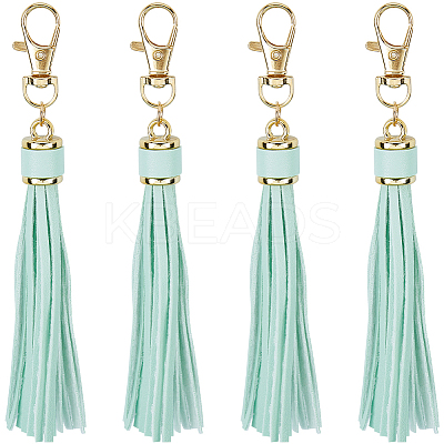 4Pcs PU Leather Pendant Decorations AJEW-SC0003-23B-1