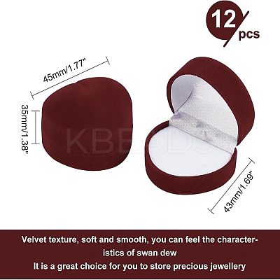 Heart Shape Velvet Ring Boxes VBOX-PH0001-01-1