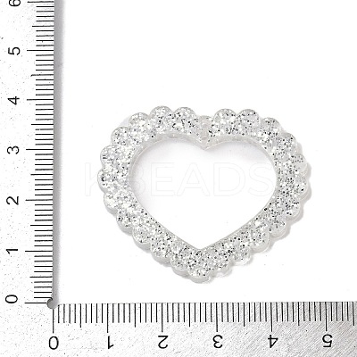 Valentine's Day Printed Opaque Acrylic Pendants FIND-D283-11F-1