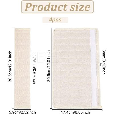 Nylon Universal Car Seat Belt Pads AJEW-OC0003-74A-1