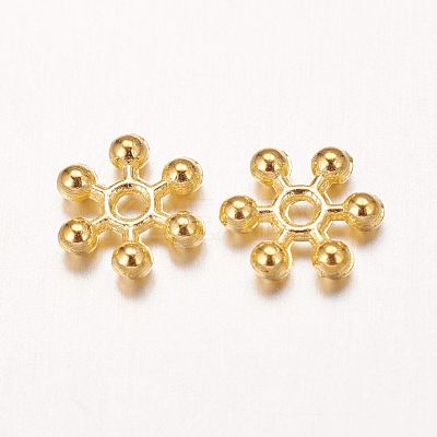 Zinc Alloy Beads Spacers PALLOY-Q062-G-NF-1