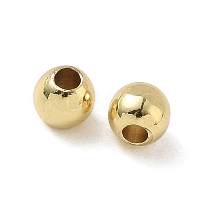 Brass Solid Beads KK-WH0034-02C-G-1
