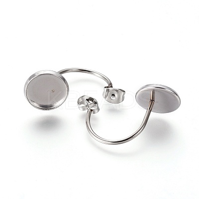 Tarnish Resistant 304 Stainless Steel Ear Nuts LS-STAS-K190-05A-P-1