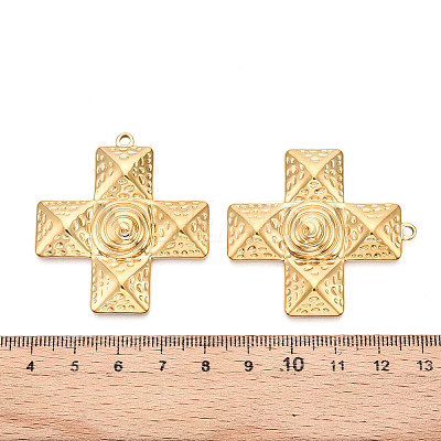 Ion Plating(IP) 304 Stainless Steel Pendants STAS-N107-12G-1