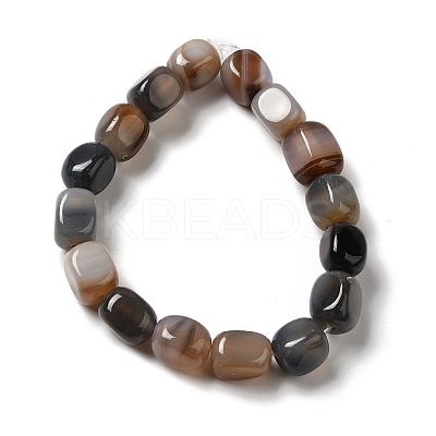 Natural Agate Beads Strands G-H295-A01-09-1