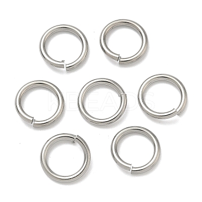 Tarnish Resistant 304 Stainless Steel Open Jump Rings LS-STAS-R065-38-1