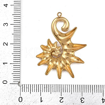 304 Stainless Steel Pendants LS-STAS-G363-01G-1