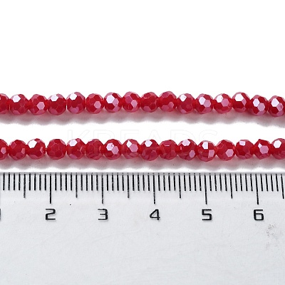 Electroplate Glass Beads Strands EGLA-R018-4mm-2-1