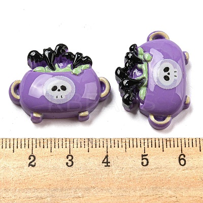 Halloween Opaque Resin Decoden Cabochons LS-CRES-H002-02F-1