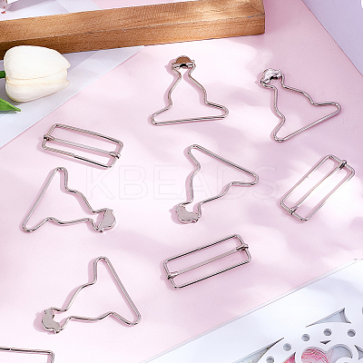10 Sets Iron Gourd Buckle and In-line Buckle DIY-BBC0002-75B-P-1