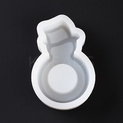 Silicone Christmas Theme Candle Holder Molds DIY-A040-04A-1