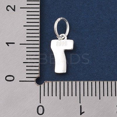 Number Series 925 Sterling Silver Charms STER-Q002-01H-1