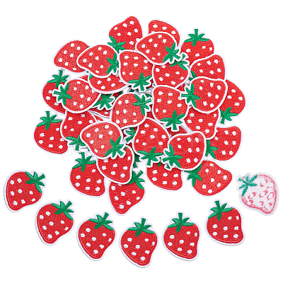 40Pcs Computerized Embroidery Cloth Iron On Patches FIND-HY0004-84-1