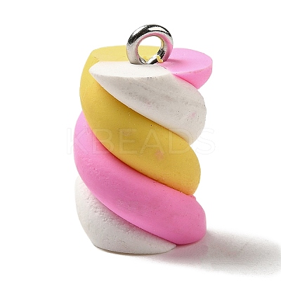 Opaque Resin Imitation Food Pendants LS-FIND-Z006-04A-1
