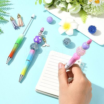 DIY Beadable Pen Sets DIY-FS0009-36-1