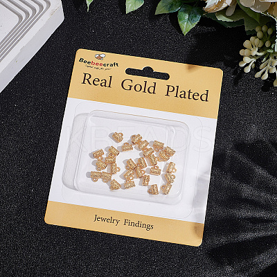 30Pcs Brass Tube Bails KK-BBC0015-15-1